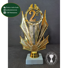 Trofeo souvenir 2° puesto standard imperial - BB