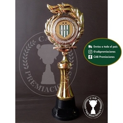 Trofeo Souvenir Club Atlético Banfield c/col baja en BN - comprar online