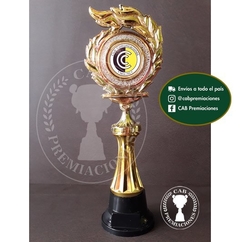 Trofeo Souvenir Club Comunicaciones c/col baja en BN - comprar online