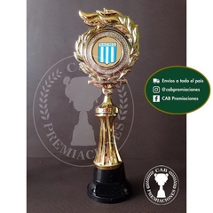 Trofeo Souvenir Racing Club c/col baja en BN - comprar online