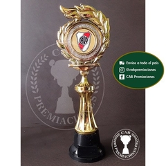 Trofeo Souvenir Club Atlético River Plate c/col baja en BN - comprar online