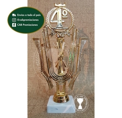 Trofeo souvenir 4° puesto standard - BB