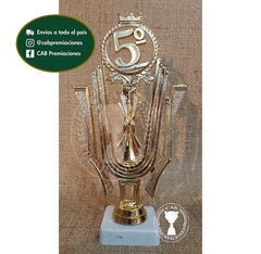 Trofeo souvenir 5° puesto standard - BB