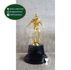 Trofeo Souvenir fútbol jugador en BN