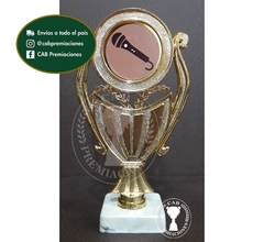 Trofeo souvenir canto / karaoke - BB