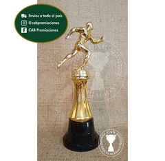 Trofeo Souvenir atletismo running corredor c/col baja en BN