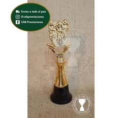 Trofeo Souvenir ciclismo bicicleta pelotón 2D c/col baja en BN