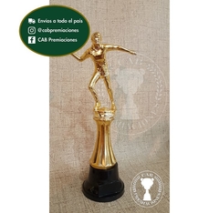 Trofeo Souvenir padel alto paddle c/col baja en BN