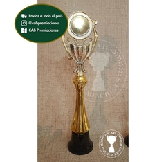 Trofeo Souvenir copa p/centro standard c/col alta en BN