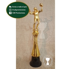 Trofeo Souvenir voley alto c/col alta en BN