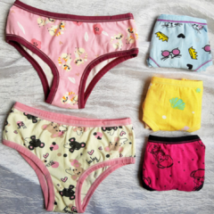 CALCINHA INFANTIL EM COTTON - comprar online