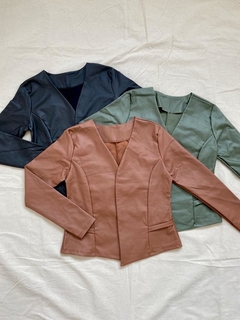 Chaqueta eco cuero - tienda online