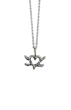 Spiky Heart Necklace