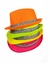 Sombrero Gorro Funyi Fluo tela Cotillon Carioca Fiesta