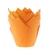 Molde Tulipa muffins cupcake Parafinado caja x50 u - Naranja