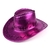 SOMBRERO GORRO COWBOY - LILA