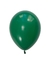 Globo látex estándar verde x50 u - 10 pulgadas