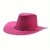 SOMBRERO COWBOY CON GLITTER X1 - fuxia