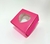 Mini box FUCSIA visor corazon ( 10x10x5 cm )