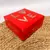 CAJA TAPA VISOR LOVE( 12X12X5 CM ) . ROJA - comprar online