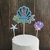 Cake Topper Feliz Cumple P/ Tortas Mar Ostra Sirena - Emporio Distribuciones