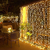 Cortina Led 3x3 mts Luces Navidad - Calida x1 u en internet