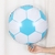 GLOBO PELOTA 18" CELESTE BLANCO