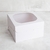 CAJA CON VISOR 17X17X10 CM (visor oval)