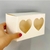 caja 2 CORAZONES PARA CUPCAKE DOBLE - tienda online