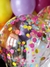 Globos Con Confeti multicolor x1 unidad