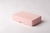 Caja multiuso reversible rosa/ blanca (24x15x5 cm)