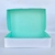 Caja multiuso reversible aqua/blanca (24x15x5 cm) - comprar online