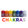 Veloncitos de los 7 Chakras de energía sin aroma