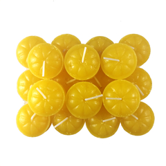 Velas de noche sin aroma para hornito - Amarillo - comprar online