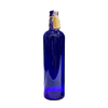 Botella de vidrio Azul Lisa Para Decorar