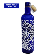 Botella de Vidrio Azul Holística Ho'oponopono - comprar online