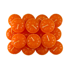 Velas de noche sin aroma para hornito - Naranja - comprar online