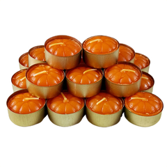 Velas de noche sin aroma para hornito - Naranja - tienda online