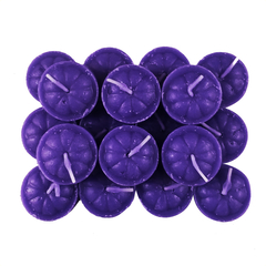 Velas de noche sin aroma para hornito - Violeta - comprar online