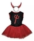 Disfraz MPQ Diablita Halloween Tutu SIN VINCHA (018687) (018686) (018685)