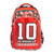 Mochila de espalda filgo starpak futbol roja - (014350)