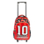 Mochila con carro filgo starpak futbol roja 18' - (014837)