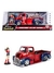 Auto Chevy Coe Pickup 1952 Mujer Maravilla 1:24 Metal (30453)