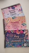 mini planner semanal tamaño A5 tapa blanda