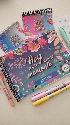 mini planner semanal tamaño A5 tapa blanda - comprar online