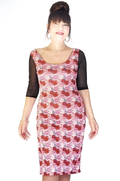 Vestido Gales Estampado - tienda online