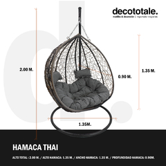 HAMACA THAI set x3 - Decototale mayorista de muebles