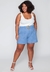 SHORTS PLUS SIZE LAISE COM FIVELA BAMBU na internet