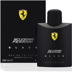 Perfume Ferrari black. 125 ml