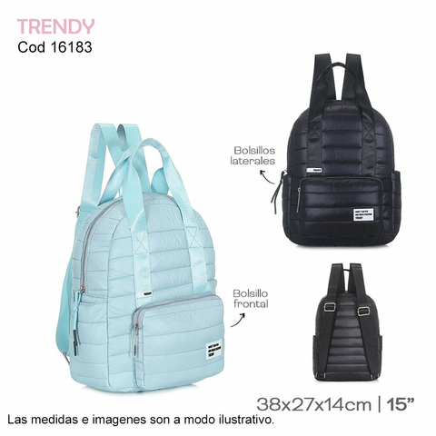 Mochilas trendy por discount mayor